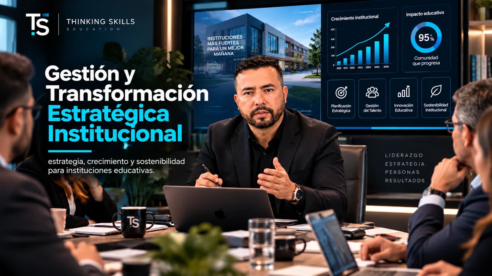 Gestión y Transformación Estratégica Institucional — Consultoría educativa con Oscar Idárraga