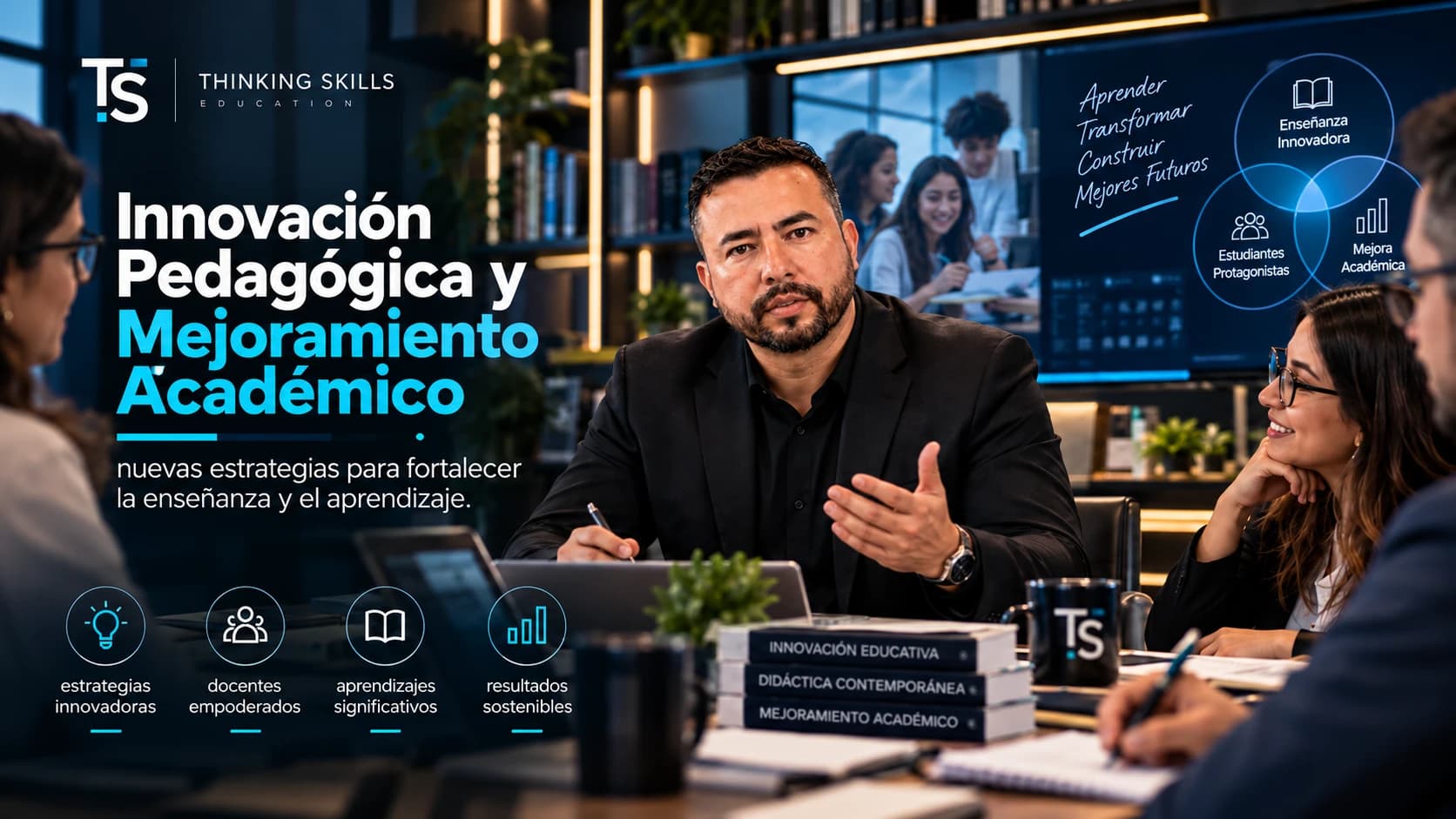 Innovación Pedagógica y Mejoramiento Académico — Consultoría educativa con Oscar Idárraga